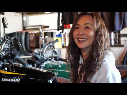 【Full version】Cute motorcycle  mother  / 美人Z400FX乗りのドキュメンタリー