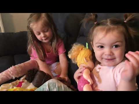 Baby Alive Shampoo Doll Unboxing Collab with Travis Kids Playhouse