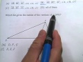 Triangle Properties and Terminology