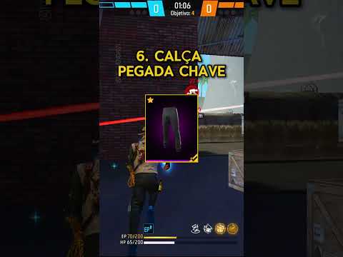 AS 12 MELHORES CALÇAS PARA FAZER COMBINAÇÕES NO FREE FIRE #freefireconta #freefirebrasil