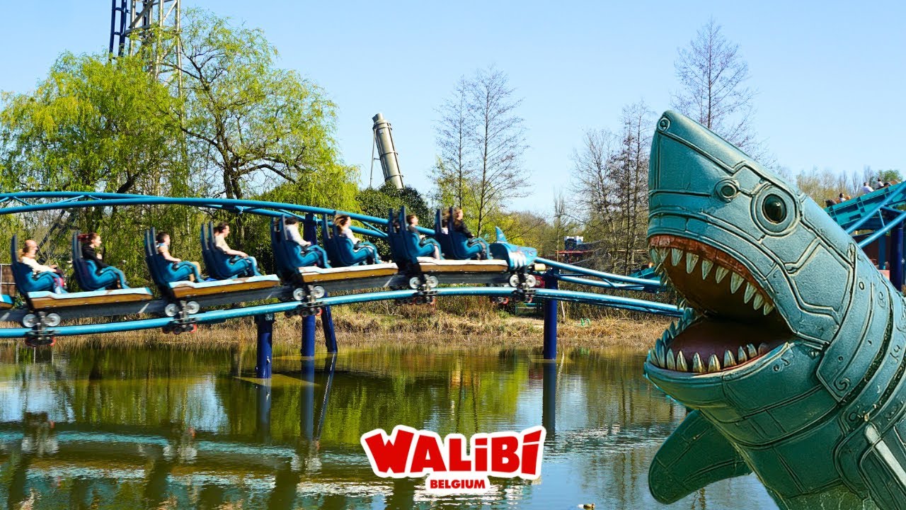 On découvre Dock World et la montagne russe Mecalodon à Walibi Belgium