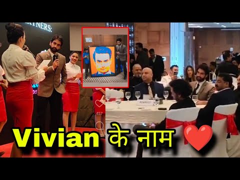 Vivian Dsena के लगे Behrain मै नारे लोगों ने पैसे देकर लिया हिस्सा निकले असली Fans