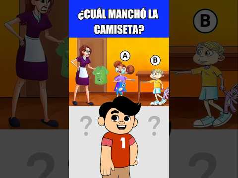 ¿CUÁL MANCHÓ LA CAMISETA? #trivia #quiz