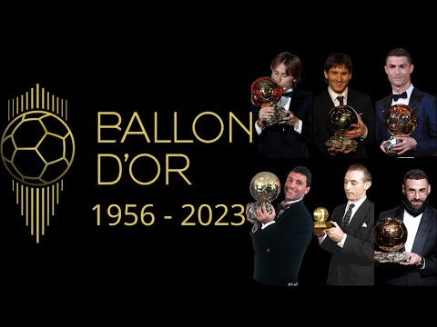 Messi is The king of Ballon d'Or | Here are The Ballon D'or winners of all time #football