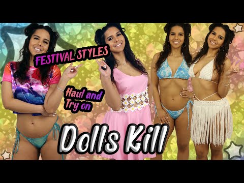 MUST HAVE Festival Looks | Dolls Kill Haul and Try on