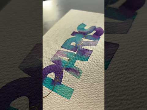 P A R I S #paris #painting #nameidea #handletteringpractice #handletteringart #diy #custom