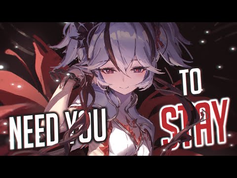 Nightcore - STAY (Rock Version) (Lyrics)