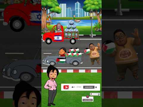 Mau bola PALESTINA apa Isriwil??? #shorts #funny #comedy #animation #cartoon #palestine #lucu #fyp