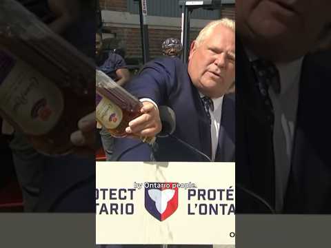 Doug Ford dumps Crown Royal over Ontario plant closure