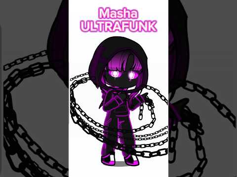 Making Masha ULTRAFUNK in GL2💖🖤// #gacha #gachalife2 #gl2 #masha #shorts #viral #trending #fyp