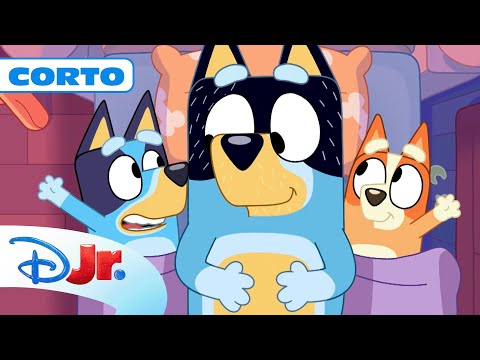 BLUEY CORTOS: Los tres cerditos 🐷📕 | @DisneyJuniorES