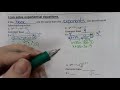 Solving Exponential Equations with Common Bases