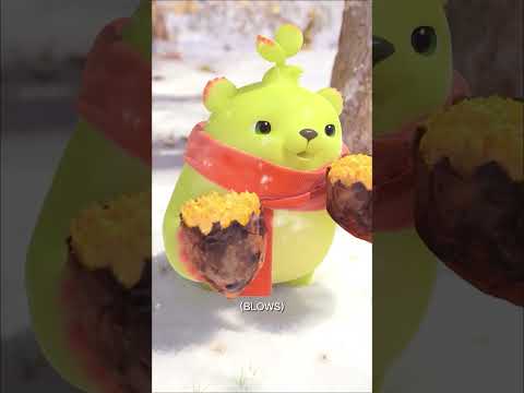 DOORO BEAR | ursodooro |ドーロベア萌芽熊   ENG Want some sweet potato?