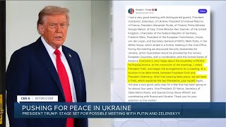 Trump pushes for Putin-Zelenskyy meeting