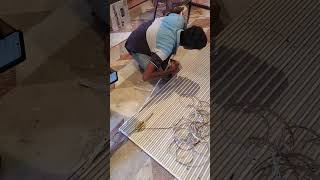 stretch Ceiling fixing #shortvideo #interior444 #interior #interiordesign #stretchceiling