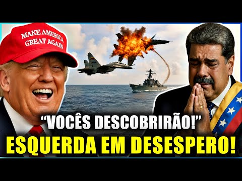 TRUMP MANDA RECADO EXPLOSIVO E SUGERE ATAQUE DOS EUA À VENEZUELA!