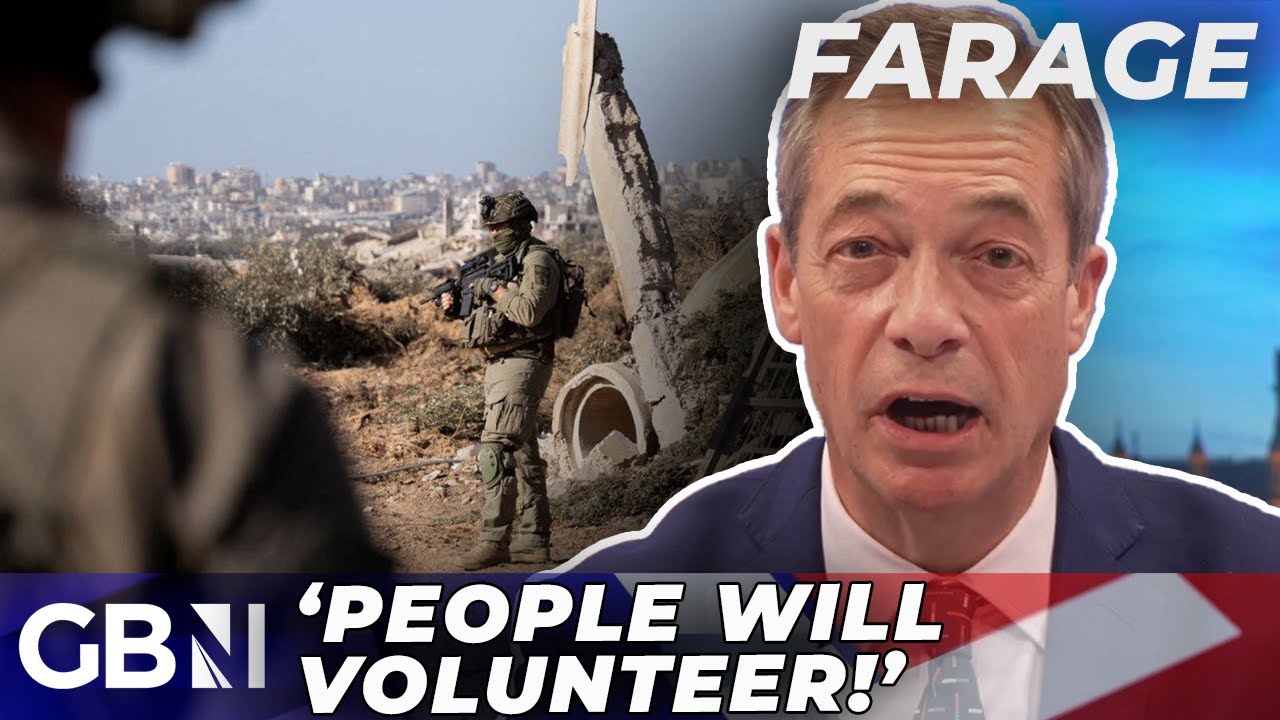 ‘Political GAMES’ with ‘conscription’ calls suggests Nigel Farage as army numbers remain low