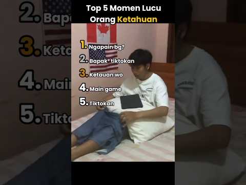 Top 5 Momen Lucu Orang Ketahuan🤣