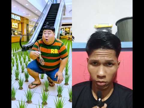 nanam padi di mall #funny #comedy #hulk