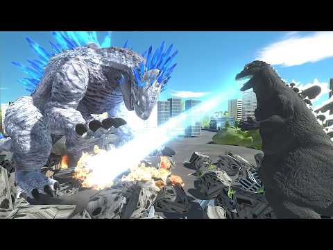 Godzilla 1954 VS. Hollow Earth! - Animal Revolt Battle Simulator