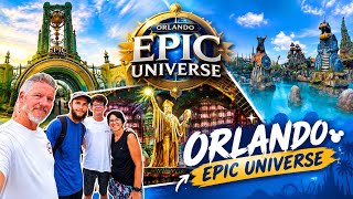 Une journée à epic universe Orlando parc Universal 29 juillet 2026