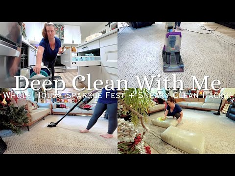 Whole House Deep Clean With Me ~ Motivational Cleaning Tips ~ How to keep a clean house