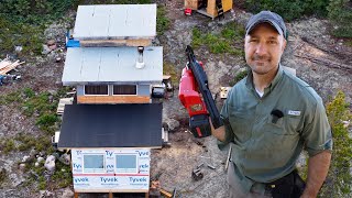 3 Days at Cabin. New Tool. Building Porch