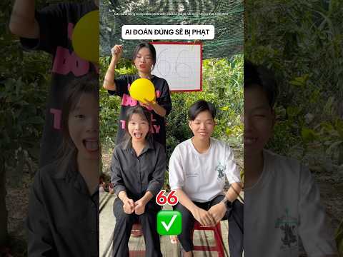 Ai đoán đúng sẽ bị phạt #giaitri #trochoivuinhon #linhvangocne #shorts