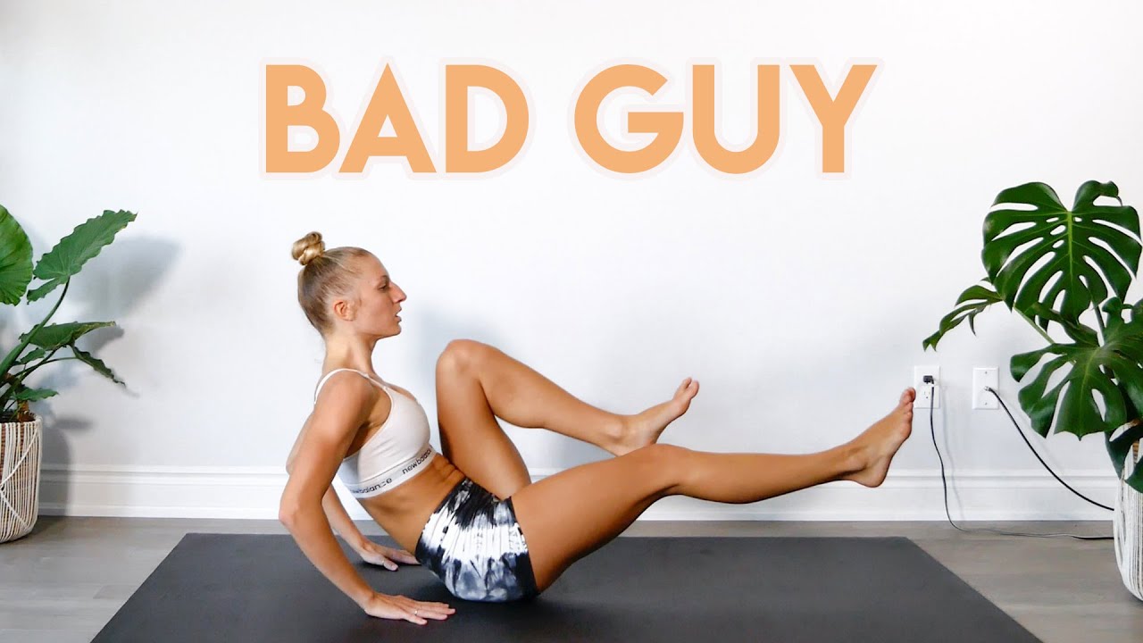 Billie Eilish - bad guy FULL BODY WORKOUT ROUTINE