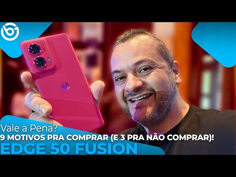 Edge 50  Fusion | Hoje Tá POR MENOS de 2 MIL Reais! Proteção IP68, Tela OLED e 8GB/256GB!