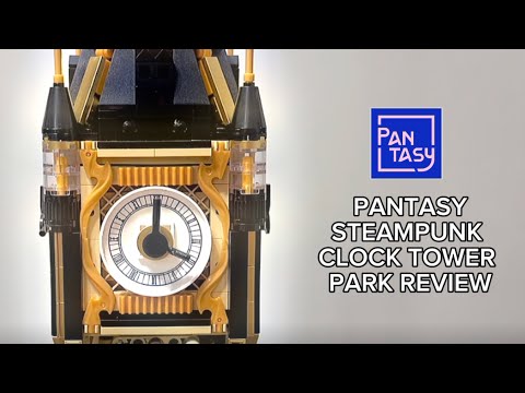 Pantasy Steampunk Clock Tower Park | Set 85008 Review