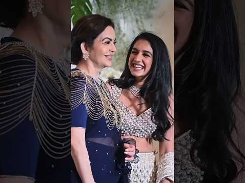 Ambani’s new queen radhika merchant | radhika merchant wedding | ambani new bahu #shorts