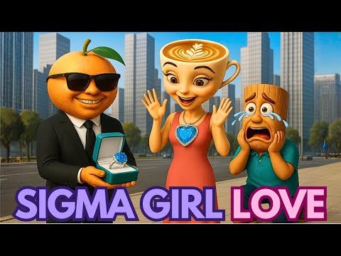 Sigma Girl Song | Tung Tung Sahur x Ballerina Cappuccina Love Story [Sigma Boy Remix]