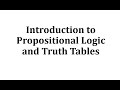 Propositional Logic Concepts