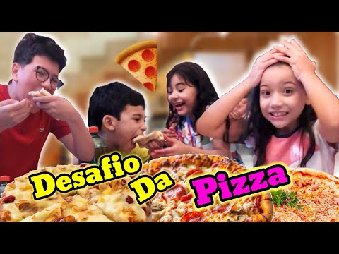 QUEM COME MAIS PIZZA 🍕 NO DESAFIO DA GARRAFA !