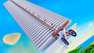 I added wings to my plane every minute