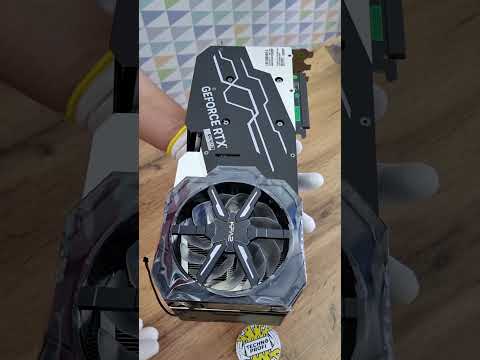 Видеокарта RTX4070Ti от KFA2 c 4 вентиляторами