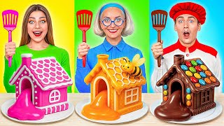 Eu vs Minha Vó No Desafio De Culinária | Fantásticas Receitas de Cozinha por Multi DO Challenge