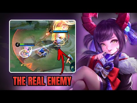 The Real Enemy Was Your Teammate All Along😔 | Mobile Legends