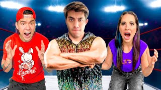 24 HORAS CON LUCHADORES! *Me subí al Ring | Habiram Bustillos