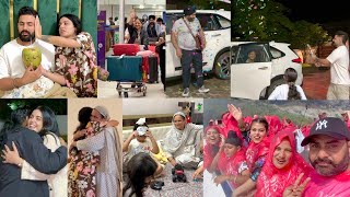 CANADIAN BABLI BACK TO INDIA | GIFTS UNBOXING REACTIONS | INDER GOT VERY SICK | INDER & KIRAT