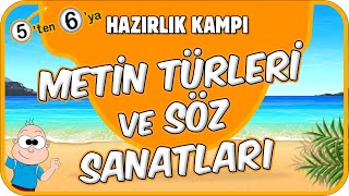 Metin Türleri ve Söz Sanatları 📙 5'ten 6'ya Hazırlık Kampı #2025