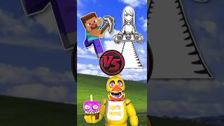 Chica vs Steve & Mrs.Fork! Who would win?