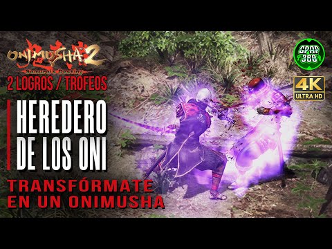 Onimusha 2 Samurai's Destiny | 2 Logros / Trofeos: Heredero de los Oni (Transformarnos en Onimusha)