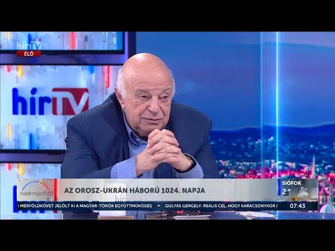 Háború Ukrajnában - Nógrádi György (2024-12-13) - HÍR TV