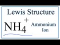 Ammonium Ion Properties and Structures