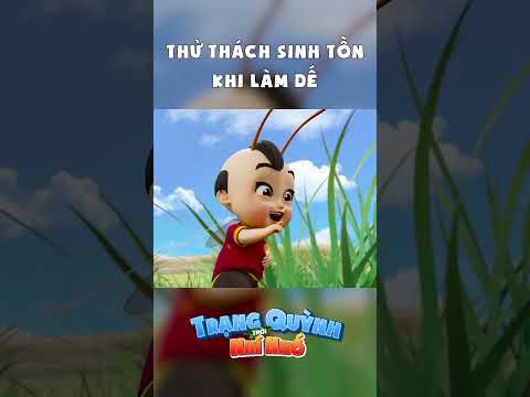 THỬ THÁCH SINH TỒN KHI LÀM DẾ | Trạng Quỳnh Thời Nhí Nhố #trạngquỳnhthờinhínhố #shorts