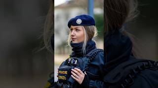 Beautiful Police Officer 🫡❤️Serving and Protecting #streetphotography #police #cop #photography