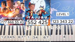 【全43曲】クスシキ、はじまりの曲、TWILIGHT!!!など最近投稿した曲や好きな曲のピアノメドレーを作りました！！