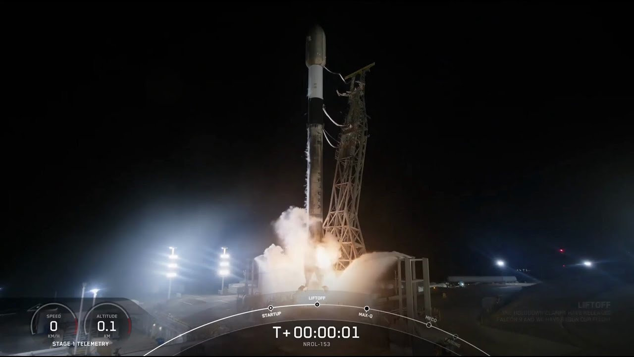 Blastoff! SpaceX launches next-gen US spy satellites from California, nails landing